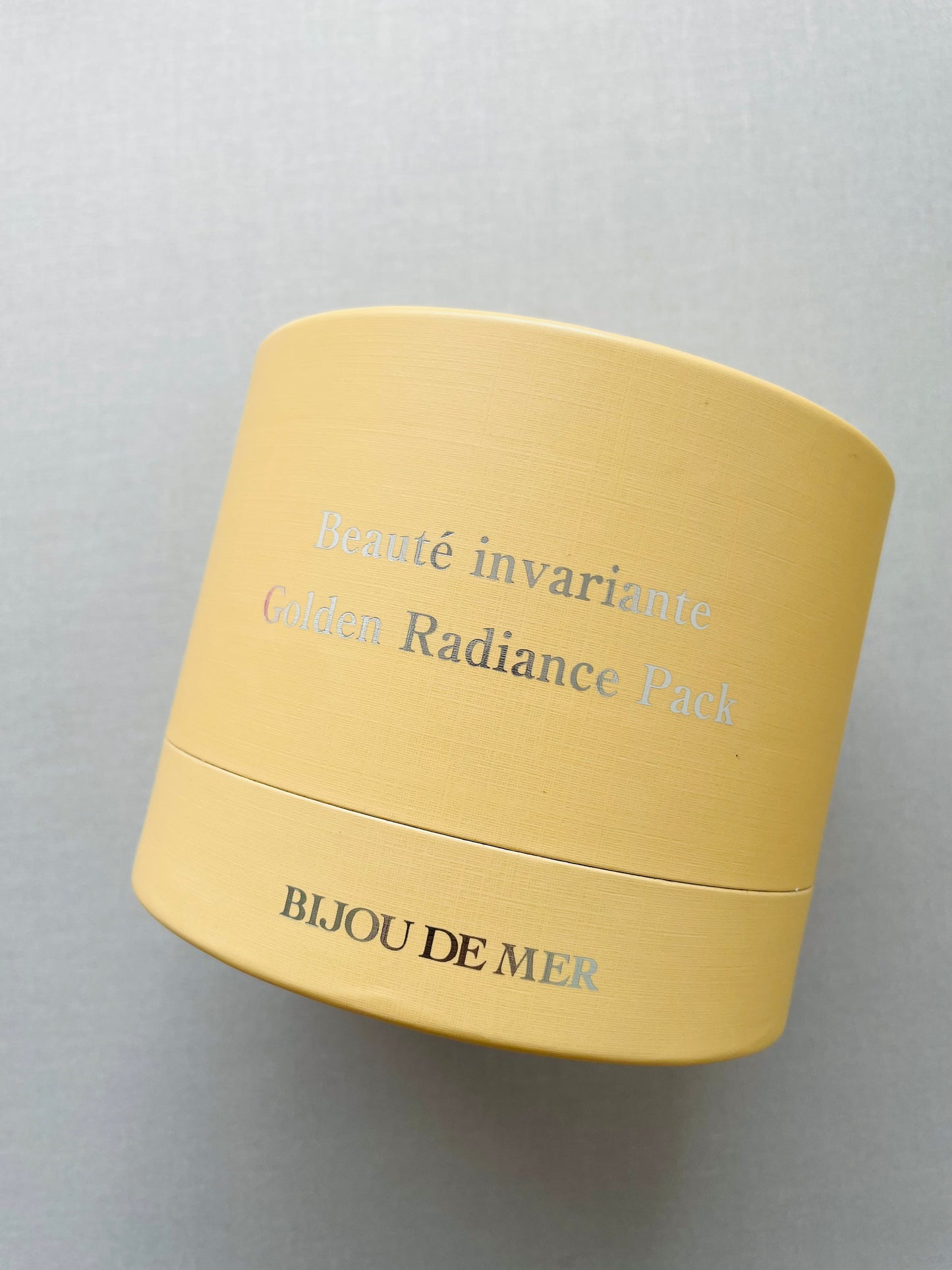 BIJOU DE MER Beauté invariante Golden Radiance Pack 〈100г〉смываемая маска