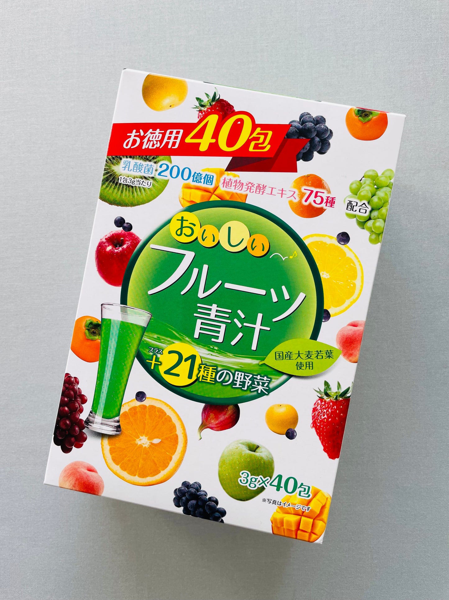YUWA Fruit Aojiru (40 sachets)