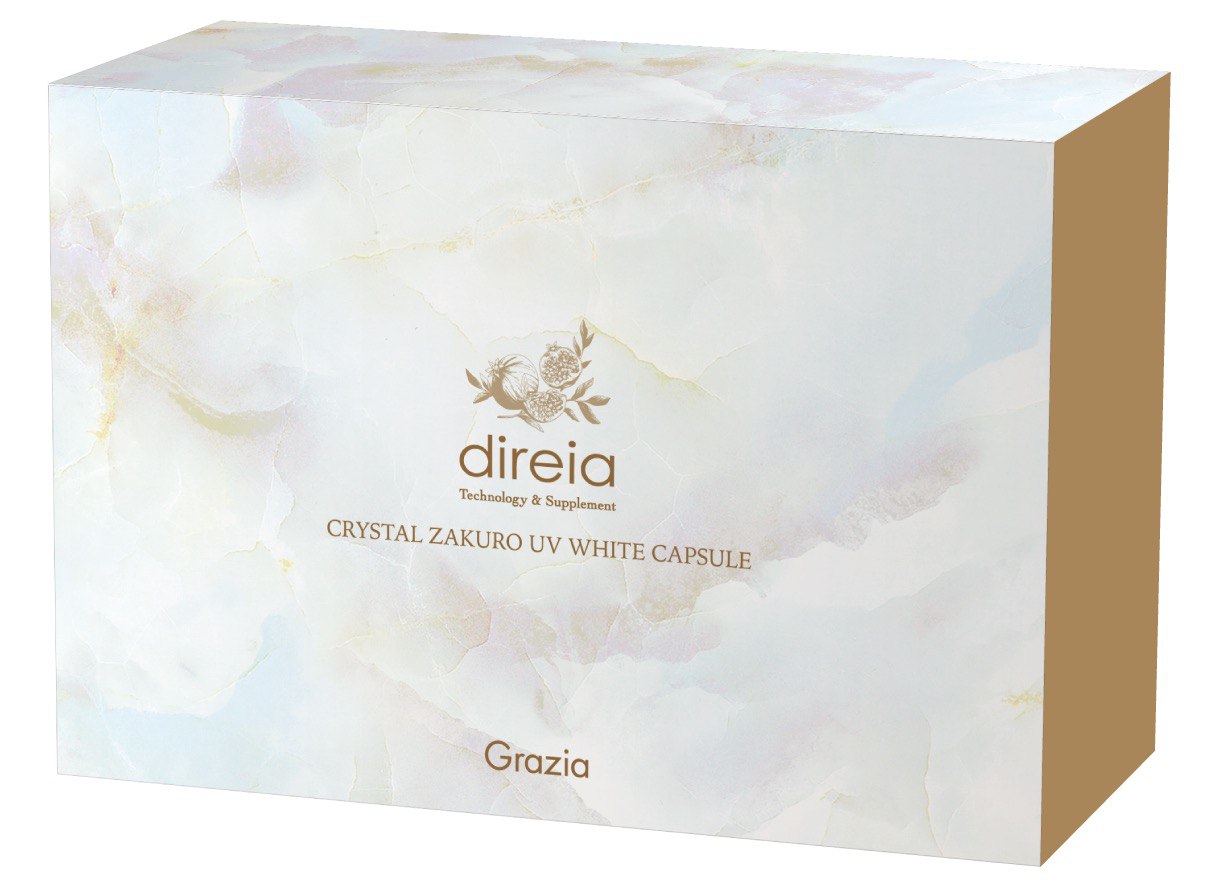 DIREIA Chrystal Zakuro UV White Capsule