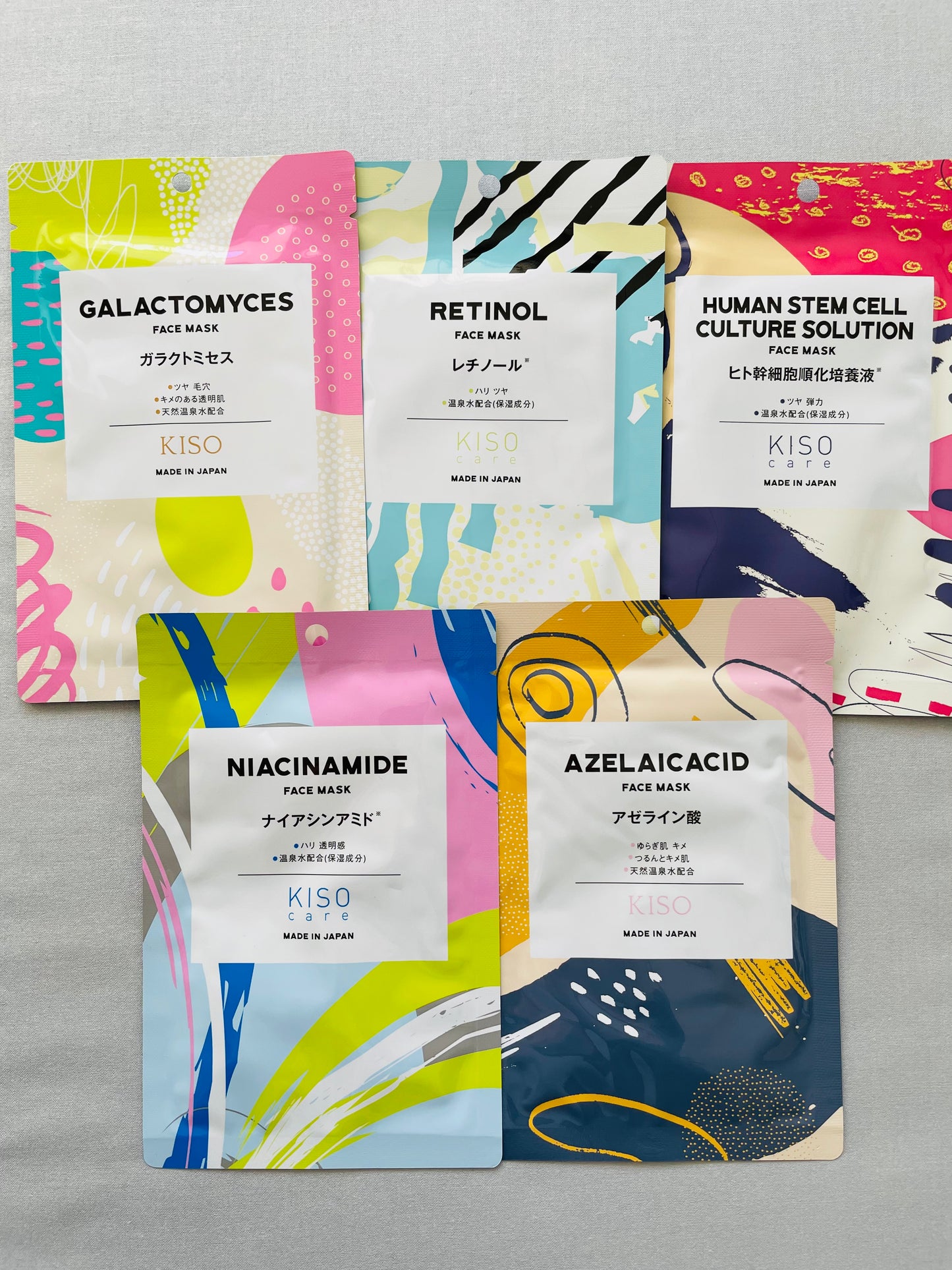 KISO Face Mask (set of 5)