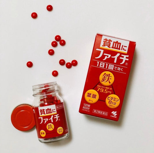 KOBAYASHI Iron + Vitamin B12+Folic Acid