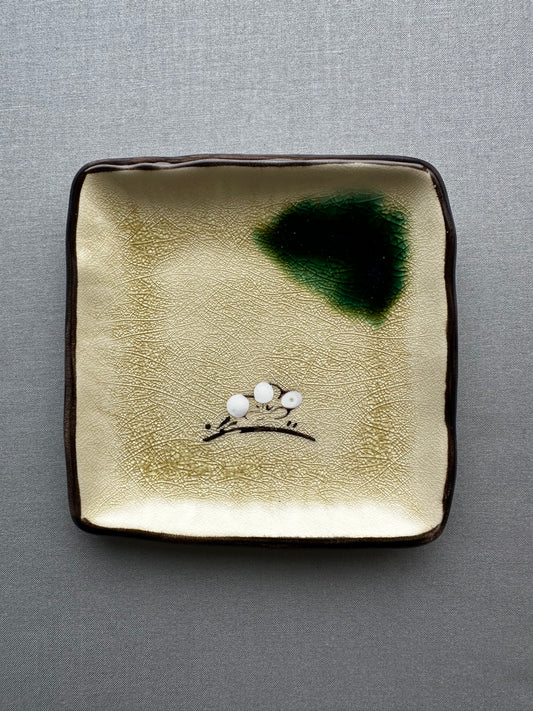 Handmade Ceramic Plate «Ume»