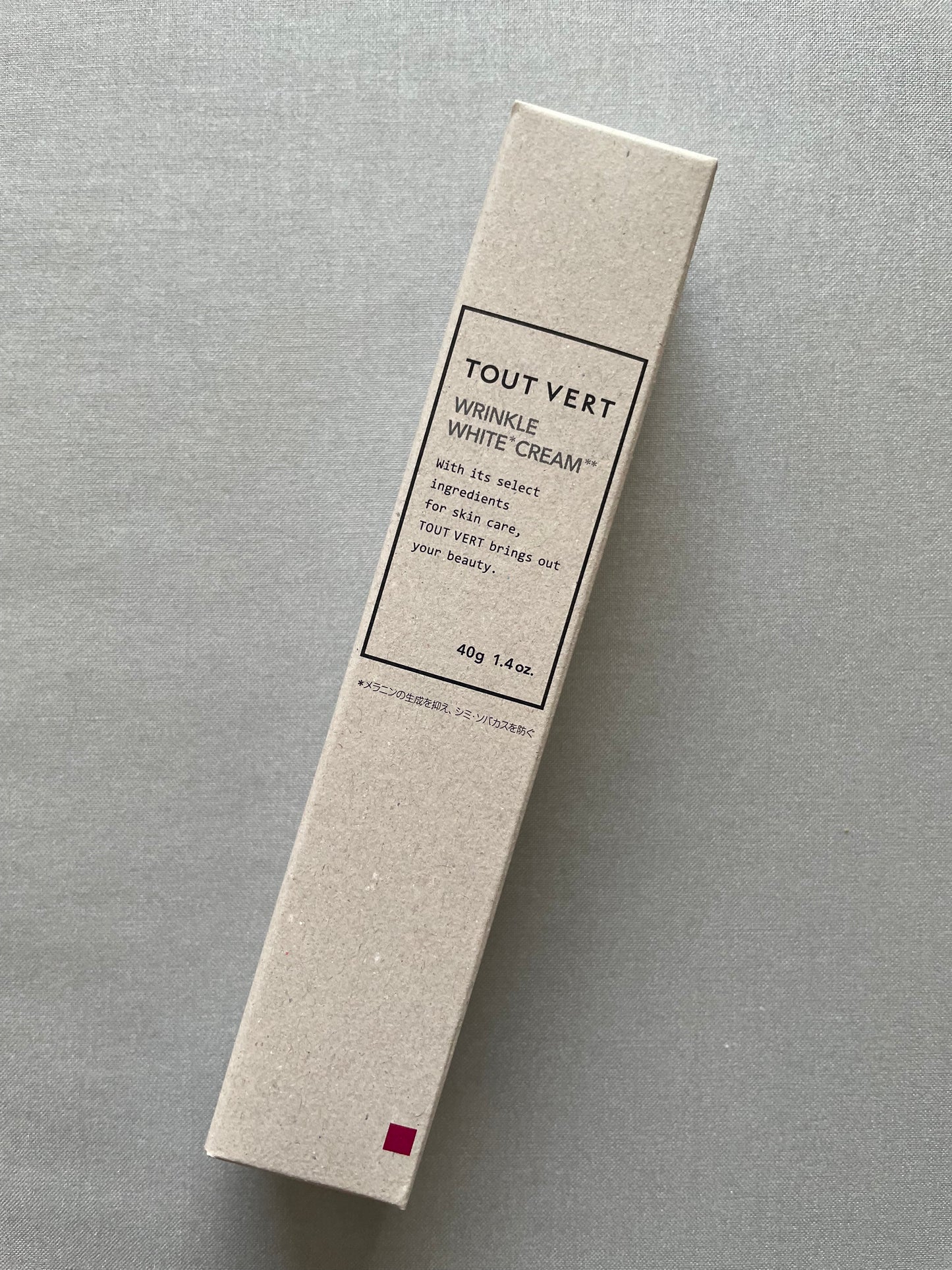 TOUT VERT Wrinkle White Cream