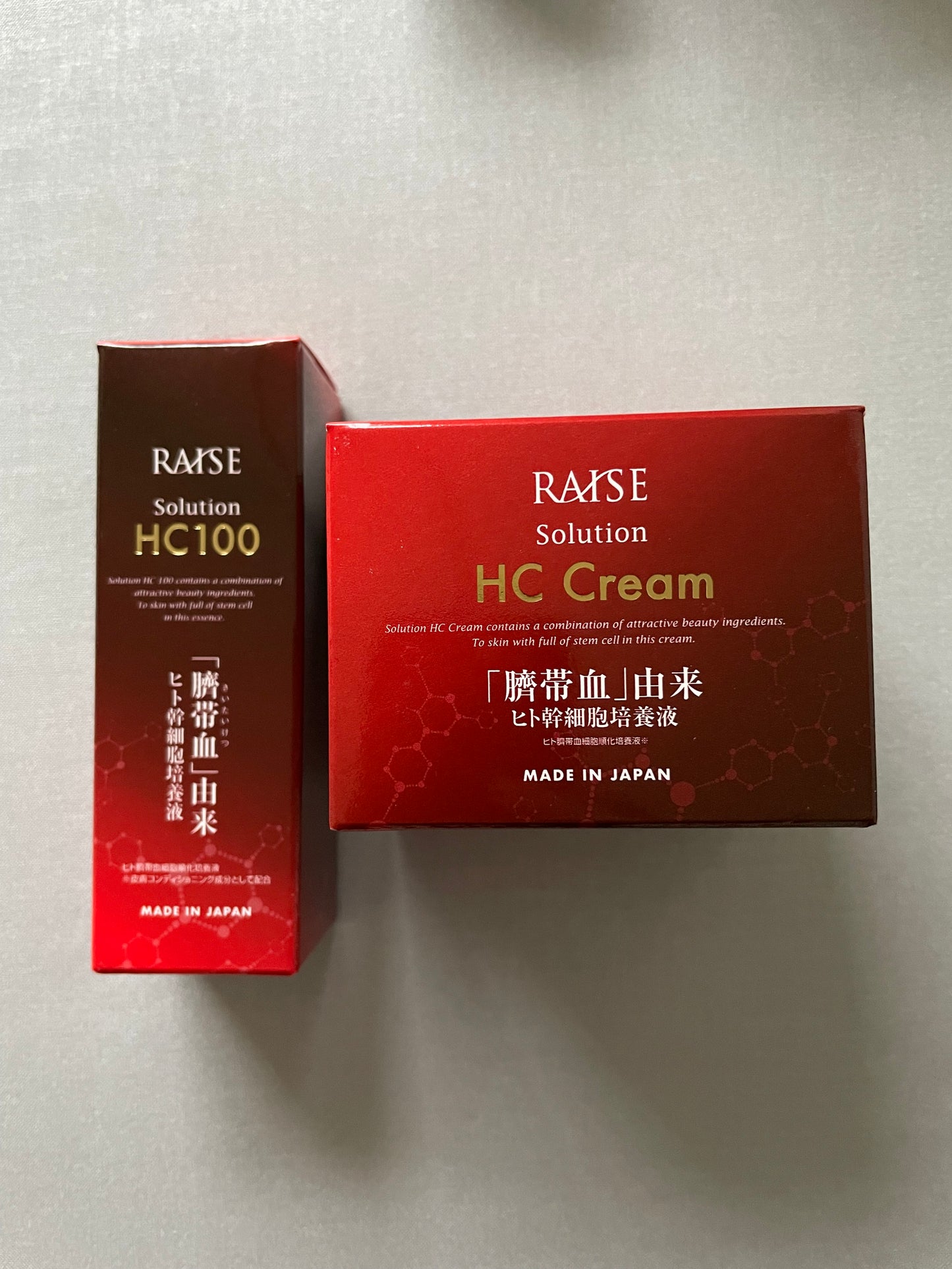 RAISE HC SERUM + CREAM