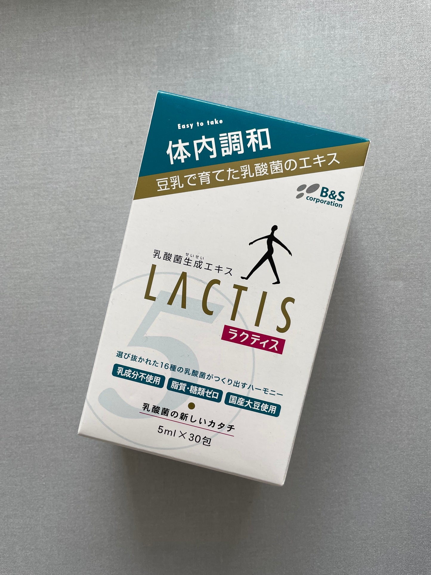 B&S LACTIS Lactic Acid Bacteria Extract — 5 ml × 30 Packs
