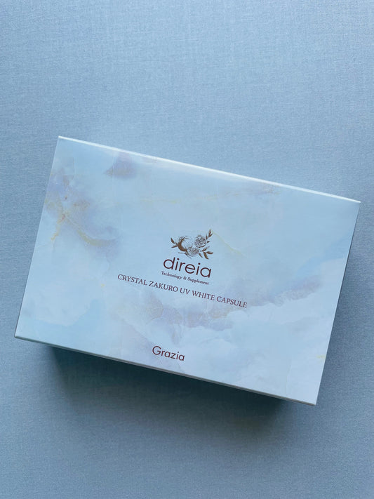 DIREIA Chrystal Zakuro UV White Capsule
