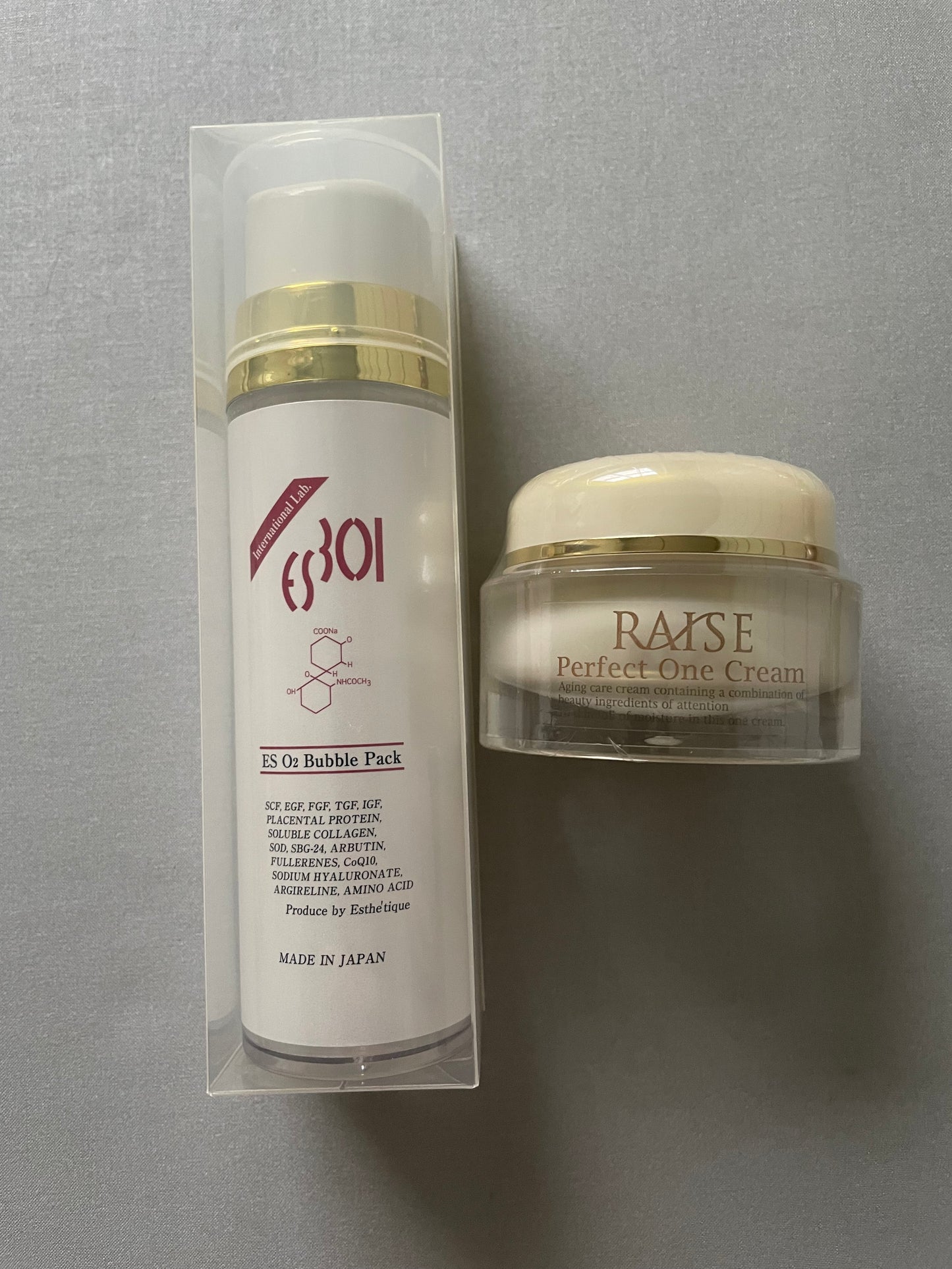 RAISE PERFECT ONE CREAM + BUBBLE MASK