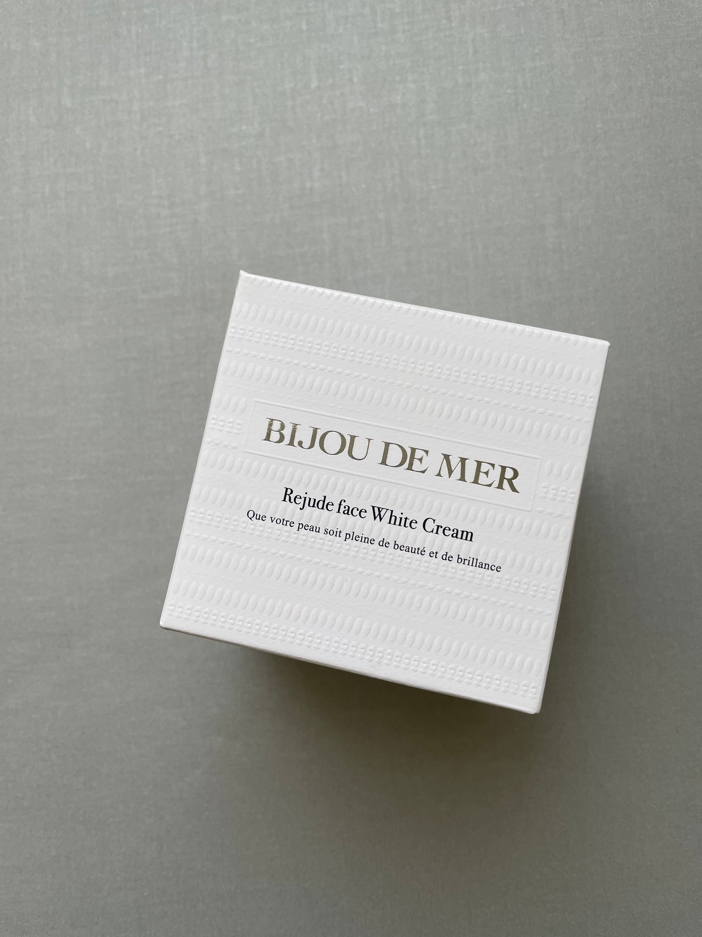 BIJOU DE MER Rejuve face White Cream